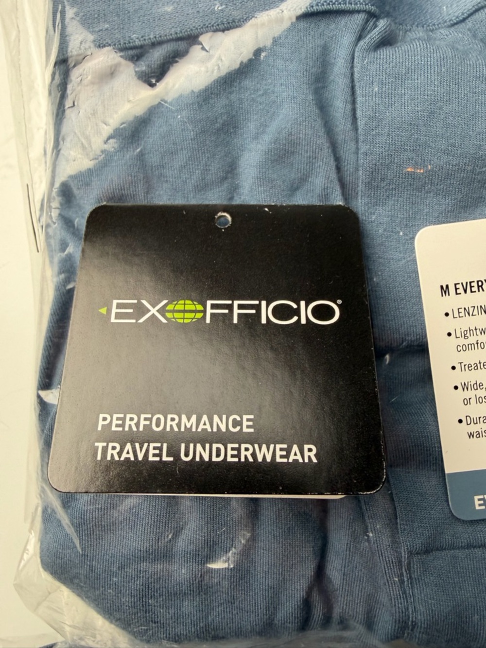 Exofficio (2 Pack) Boxers Everyday Collection Boxer Briefs - Slate Blue XL - Picture 5 of 8